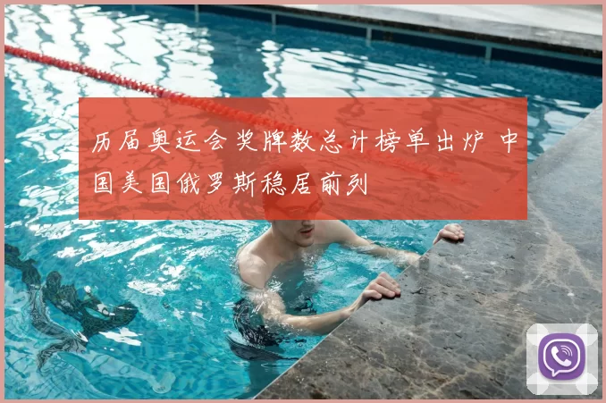 历届奥运会奖牌数总计榜单出炉 中国美国俄罗斯稳居前列