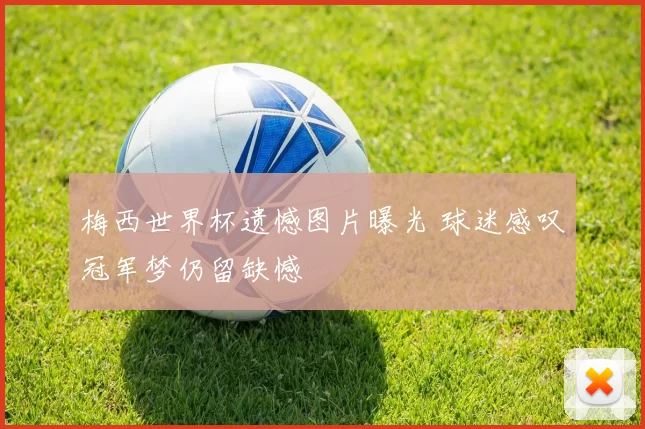 梅西世界杯遗憾图片曝光 球迷感叹冠军梦仍留缺憾